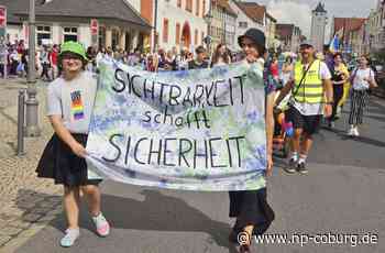 CSD in Haßfurt - „Wir wollen sichtbar bleiben“ - Neue Presse Coburg