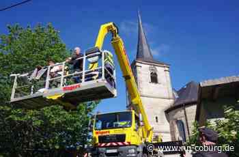 Lahm - Kirchturmspitze im alten Glanz - Neue Presse Coburg