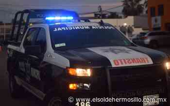 Policía de Hermosillo rescata a una mujer arrastrada por un arroyo - El Sol de Hermosillo