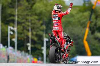 Cos'è apparso sui social dopo lo storico successo di Bagnaia