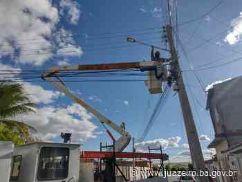 Novas luminárias em LED são instaladas pela Prefeitura de Juazeiro no bairro Tabuleiro - Prefeitura de Juazeiro (.gov)