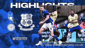 HIGHLIGHTS: Latics 1-2 Wealdstone - News - oldhamathletic.co.uk