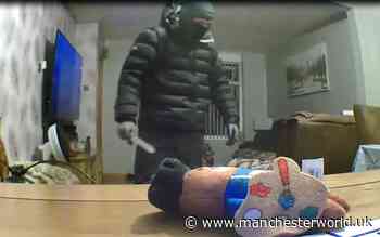Man with knife captured wandering round Oldham family’s home - ManchesterWorld