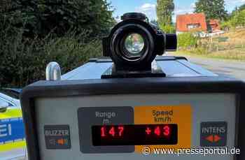 POL-HI: Geschwindigkeitskontrolle im Bereich des PK Alfeld