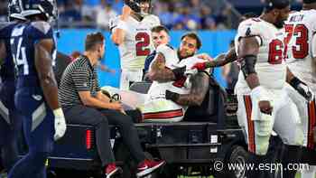 Buccaneers lose guard Stinnie to torn ACL, MCL