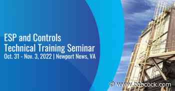 ESP and Controls Technical Training Seminar » Babcock & Wilcox - Babcock & Wilcox
