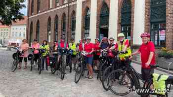 Radtourismus: Etappenziel Turmfest: Radler aus Minden machen Station in Lübz - svz – Schweriner Volkszeitung
