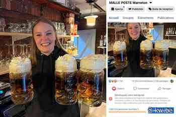 Iedereen wil de Irish Coffee XXL van La Malle Poste in Komen proeven - KW.be