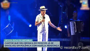 Alcymar Monteiro dá bronca em músicos durante show - R7