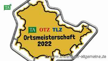 Ortsmeisterschaft 2022: Bad Berka braucht im Voting jede Stimme - Thüringer Allgemeine