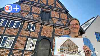 Mit verspielten Hausporträts führt Svenja Krüger durch Bad Segeberg