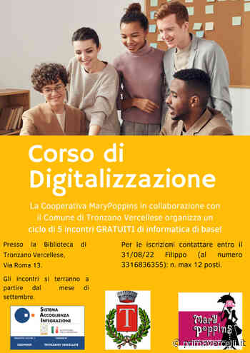 A settembre cinque incontri gratuiti di informatica base - Prima Vercelli