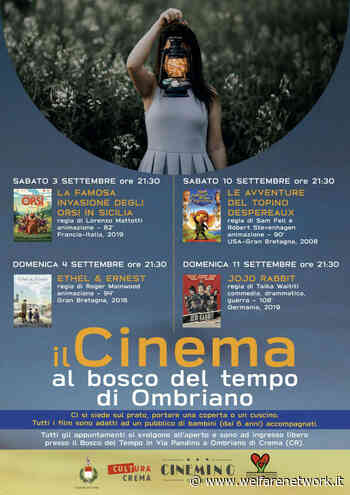 Cinema all'aperto per bambini e famiglie al Bosco di Crema - WelfareNetwork