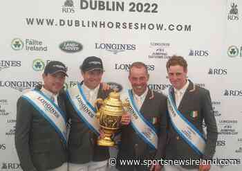 Ireland win The Aga Khan Trophy at the Dublin Horse Show - SportsNewsIreland SportsNewsIreland Live Scores - SportsNewsIRELAND