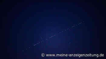 SpaceX schießt „Starlink“-Satelliten ins Weltall – Sie sind deutlich am Himmel zu sehen