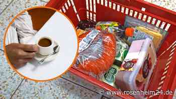 Kaffeetrinken vor dem Einkaufen trinken kann teuer werden