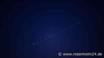 SpaceX schießt „Starlink“-Satelliten ins Weltall – Sie sind deutlich am Himmel zu sehen