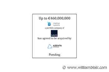 B Medical Systems and Azenta Transaction - William Blair