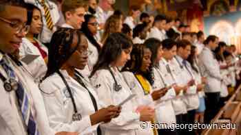At the White Coat Ceremony, Medical Students Urged to Prioritize Their Patients - School of Medicine - Georgetown University