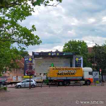 Sindelfingen rockt: Die Bühne auf dem Marktplatz steht - Sindelfinger Zeitung / Böblinger Zeitung