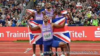 Männer-Staffel scheidet aus: Großbritannien gewinnt Gold