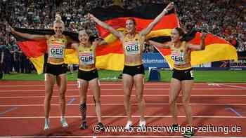 Frauen-Sprint-Staffel und Weber holen letzte EM-Titel