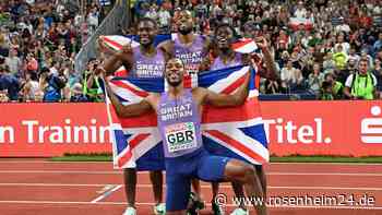 Männer-Staffel scheidet aus: Großbritannien gewinnt Gold
