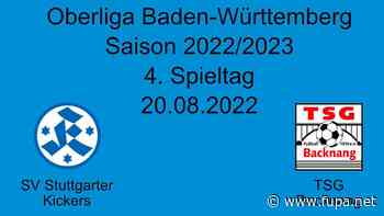 BKZ-Video vom Spiel: Stuttgarter Kickers - TSG Backnang - FuPa