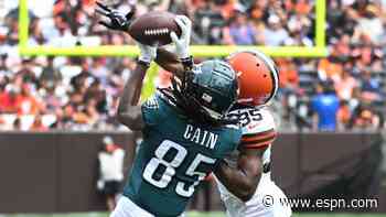 NFL preseason Week 2 takeaways: Cain making case with Eagles; Browns' Dobbs hitting stride