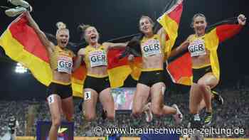 Frauen-Staffel um Gina Lückenkemper sorgt für EM-Ekstase