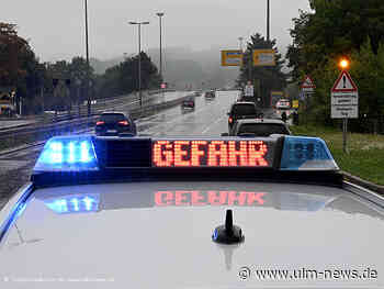 Unwetter über Ulm: Regen lässt Loch entstehen und überflutet Straßen