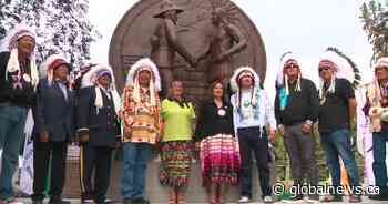 Treaty Six monument unveiled in Edmonton