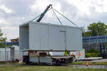 Scuola L. Da Vinci: montati i moduli, al via il trasferimento all'Oratorio Don Bosco - Valdarnopost