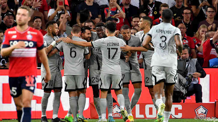 BEKIJK: Mbappé scoort na amper 8 (!) seconden, PSG tikt weerloos Lille helemaal weg voor rust - sporza.be