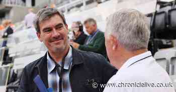 Jeff Hordley at Newcastle v Manchester City as Emmerdale star's team get draw against Magpies