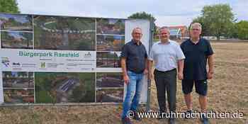 Bürgerpark Raesfeld: Arbeiten starten – „Man bekommt ein Gefühl, wie es aussehen wird“ - Ruhr Nachrichten