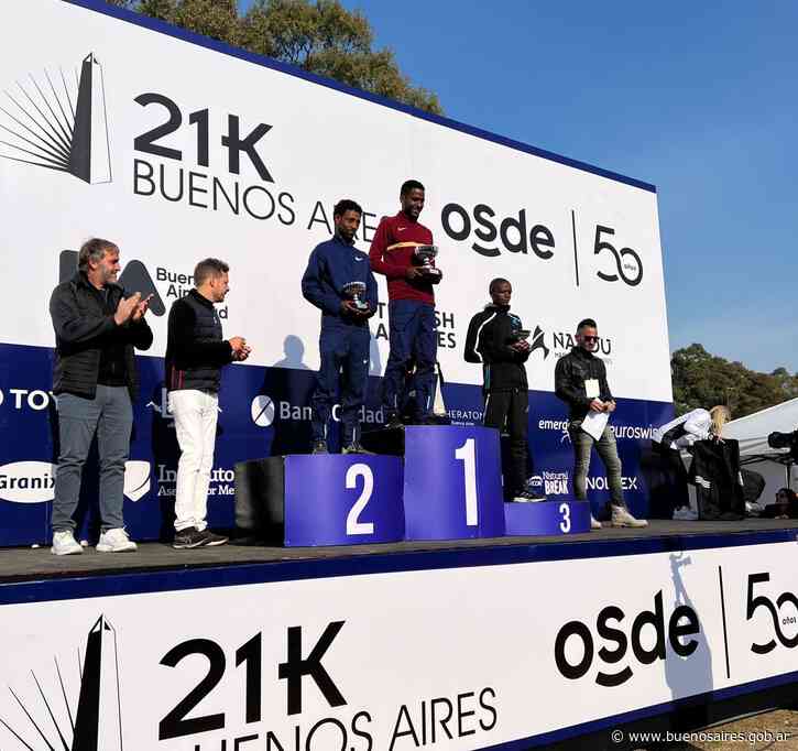 Finales apasionantes para la multitudinaria media maratón de Buenos Aires - buenosaires.gob.ar