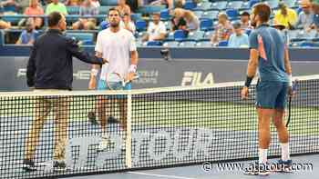 Play Underway After Rain Delay In Cincinnati - ATP Tour