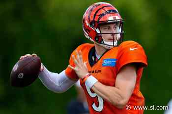 Bengals Bites: Joe Burrow Impresses in 11-on-11s, Offensive Line Shuffle Continues - Sports Illustrated