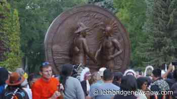 Treaty No. 6 monument unveiled outside Alberta legislature - Lethbridge News Now