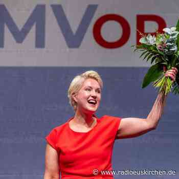 Schwesig bleibt SPD-Chefin im Nordosten - Leichter Dämpfer - radioeuskirchen.de