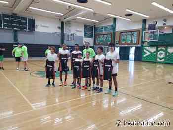 Gabe Vincent's thankful message after hosting free basketball camp at his alma mater - Heat Nation