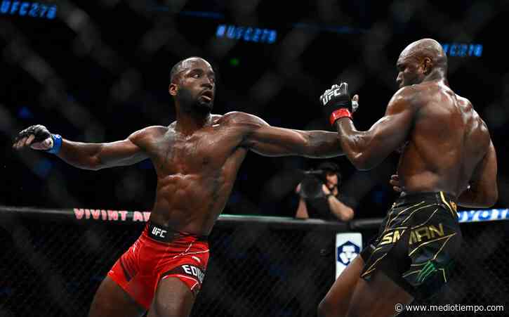 ¡Patada fulminante! Leon Edwards echa abajo el mito de Kamaru Usman | VIDEO - Mediotiempo
