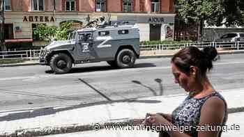 Eine Stadt im Widerstand gegen die russischen Besatzer