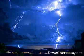 Severe thunderstorm warning issued by Environment Canada - BarrieToday