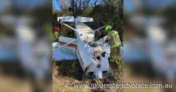 Pilot rushed to hospital after plane crash lands, flips - Gloucester Advocate