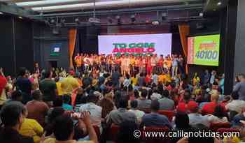 Angelo Almeida lota teatro da CDL em Feira de Santana no lançamento de candidatura à reeleição - Calila Noticias