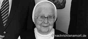 Kemmern trauert um seine Ehrenbürgerin Sr. Helene Hutzler