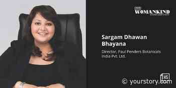 [100 Emerging Women Leaders] Meet first-generation beauty entrepreneur Sargam Dhawan Bhayana - YourStory