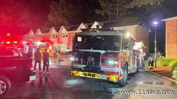 20 people displaced, multiple units damaged after fire at Smyrna apartment complex, fire officials say - 11Alive.com WXIA